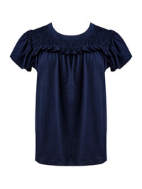 Top en jersey de coton - Ink Navy