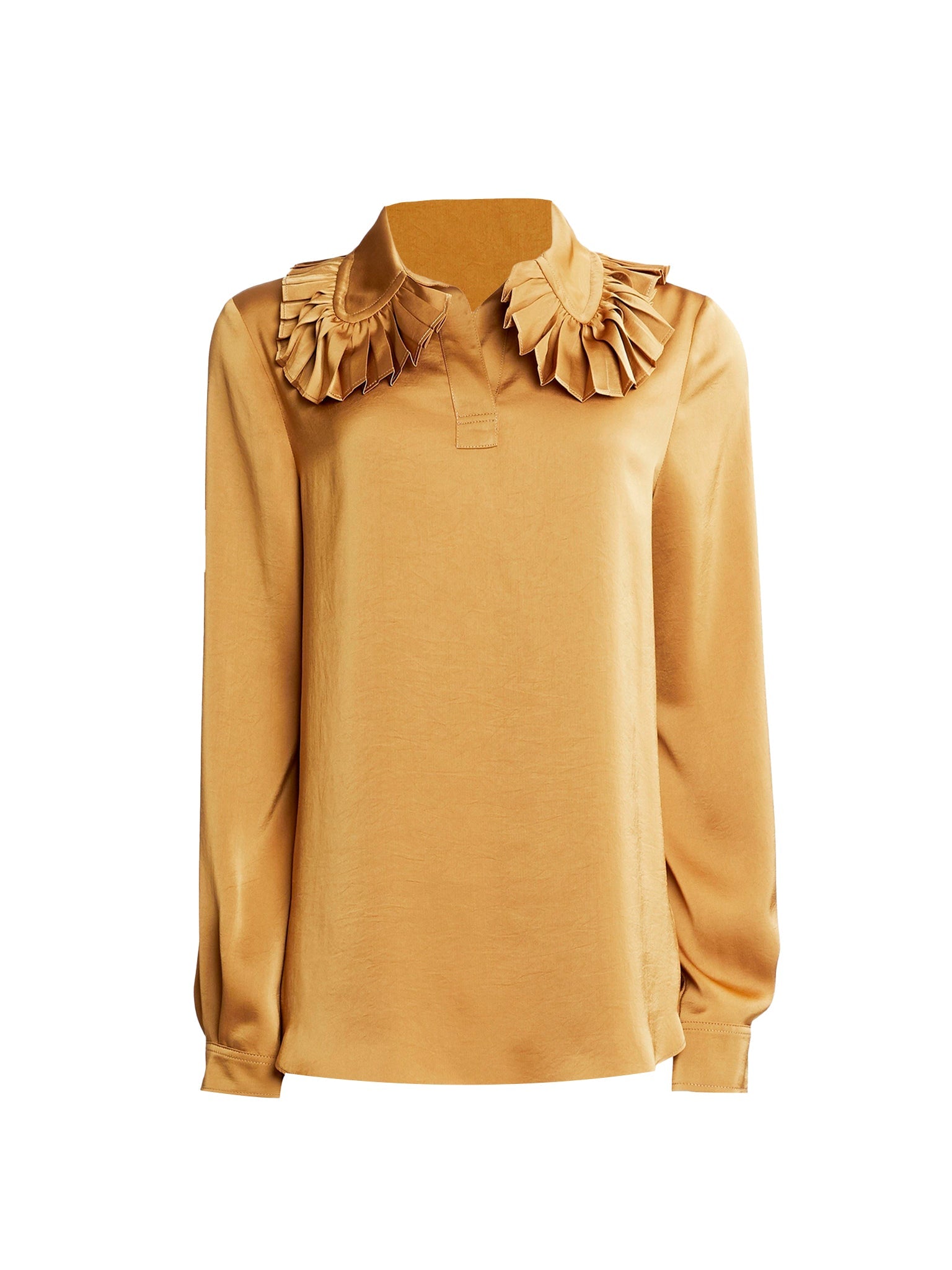 Blouse à col lavalière - Baroque Brown