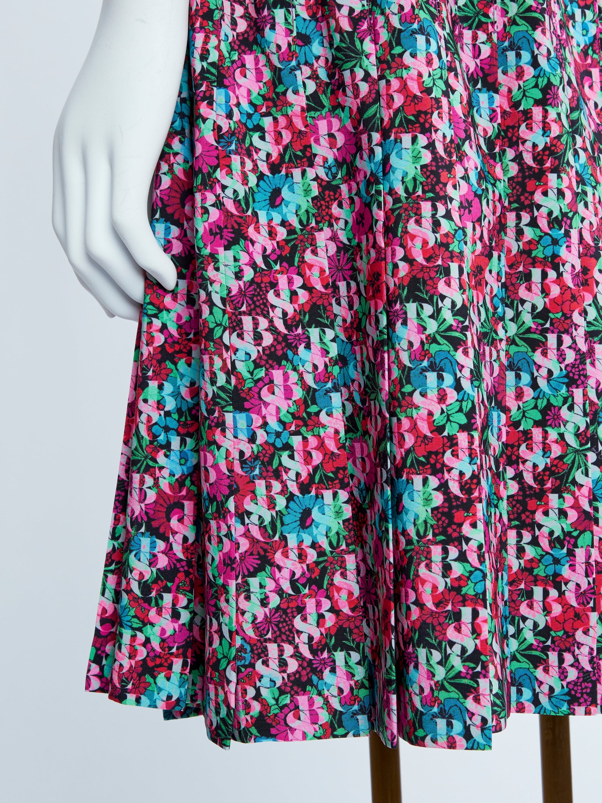Jupe en cuir - Multicolor