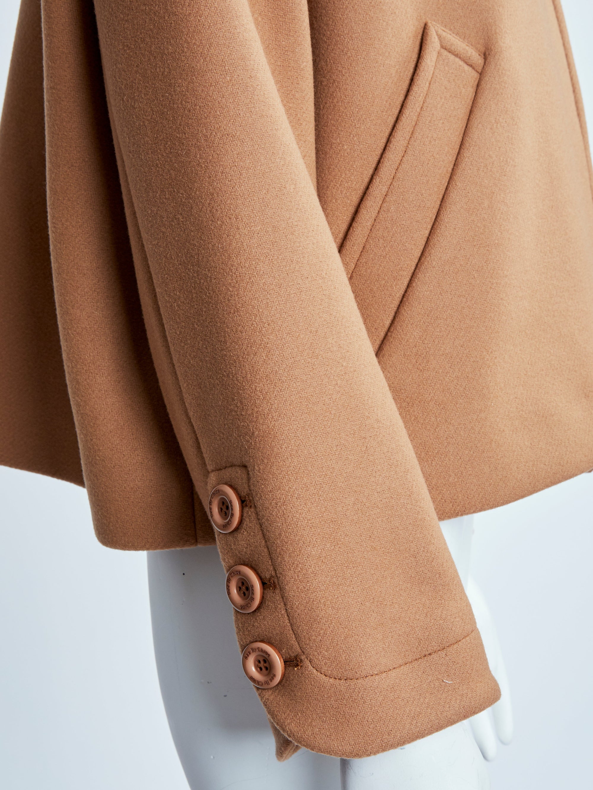 Manteau en cuir - Vegetal Brown