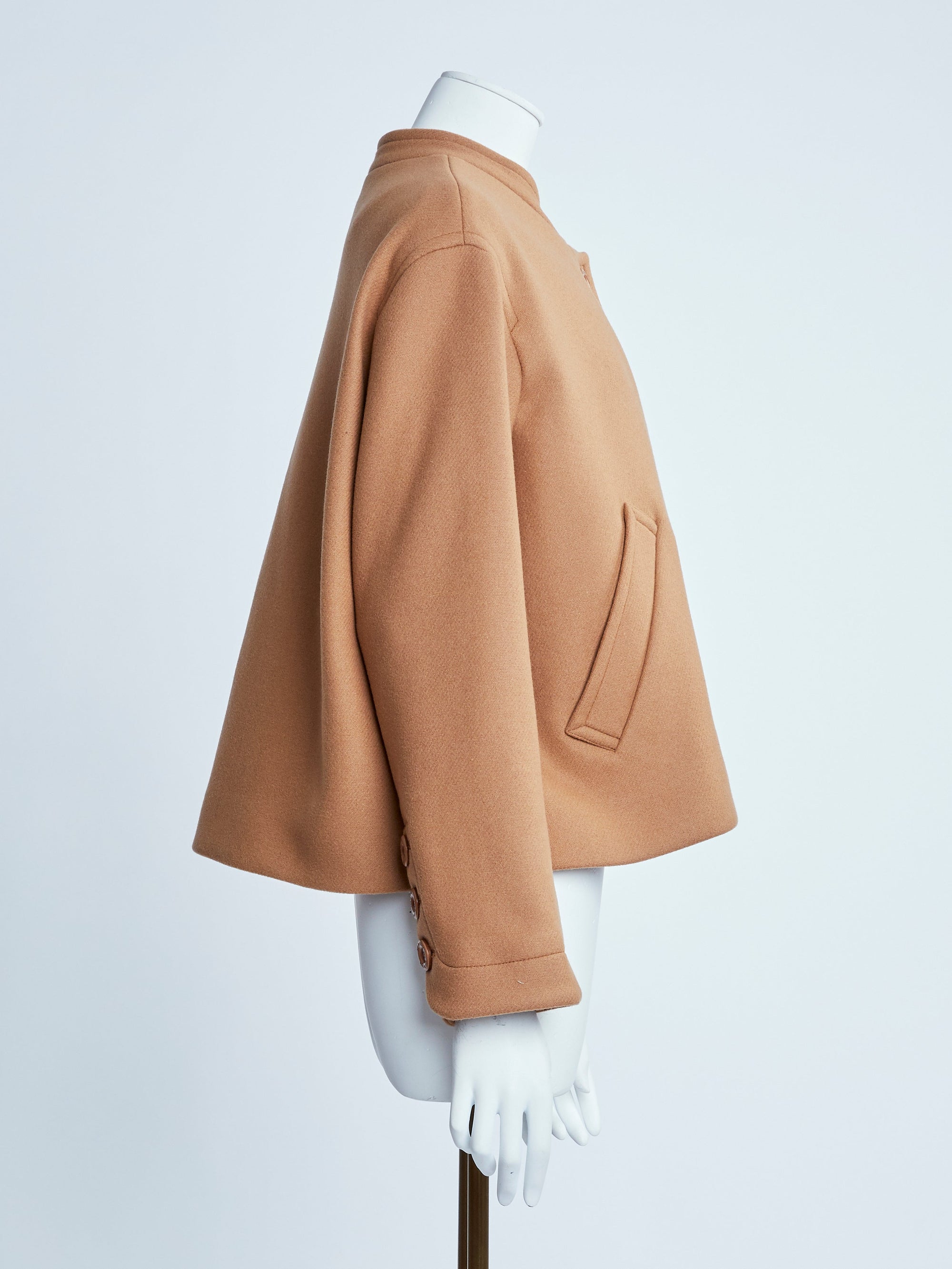 Manteau en cuir - Vegetal Brown