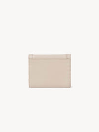 Portefeuille Compact My en cuir - Cement Beige