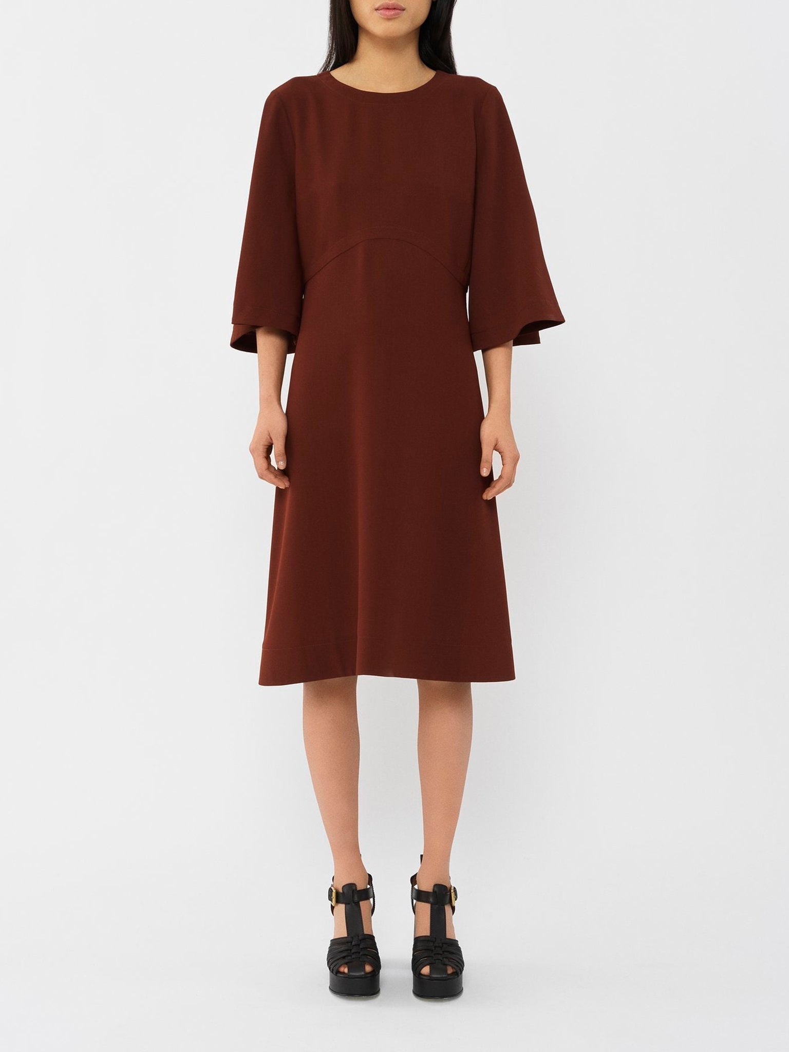 Robe fluide - Hot Tan
