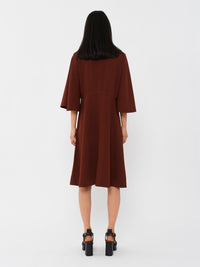 Robe fluide - Hot Tan