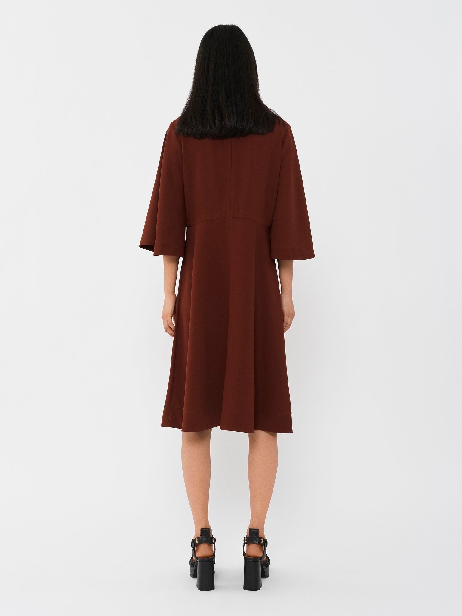 Robe fluide - Hot Tan