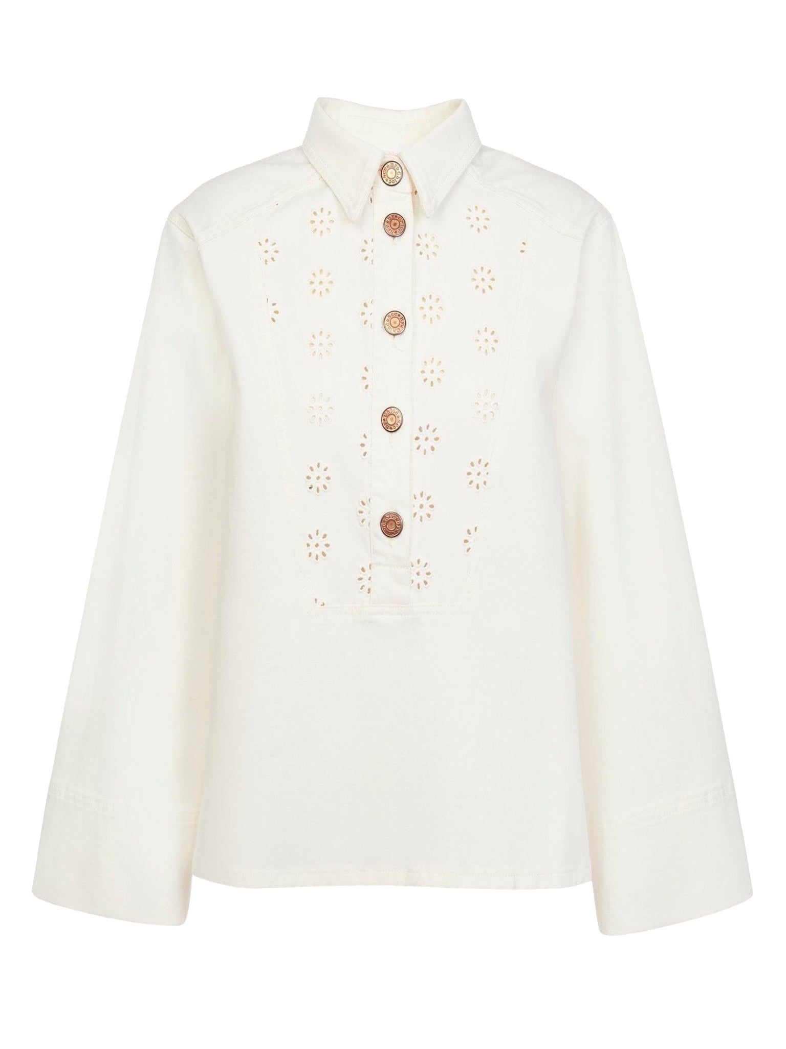 Blouse boutonnée - White