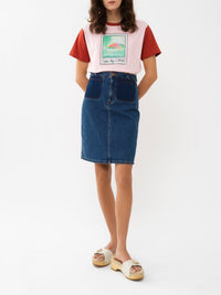 Jupe midi en denim - Paloma Blue