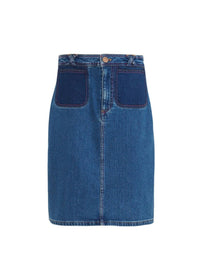 Jupe midi en denim - Paloma Blue