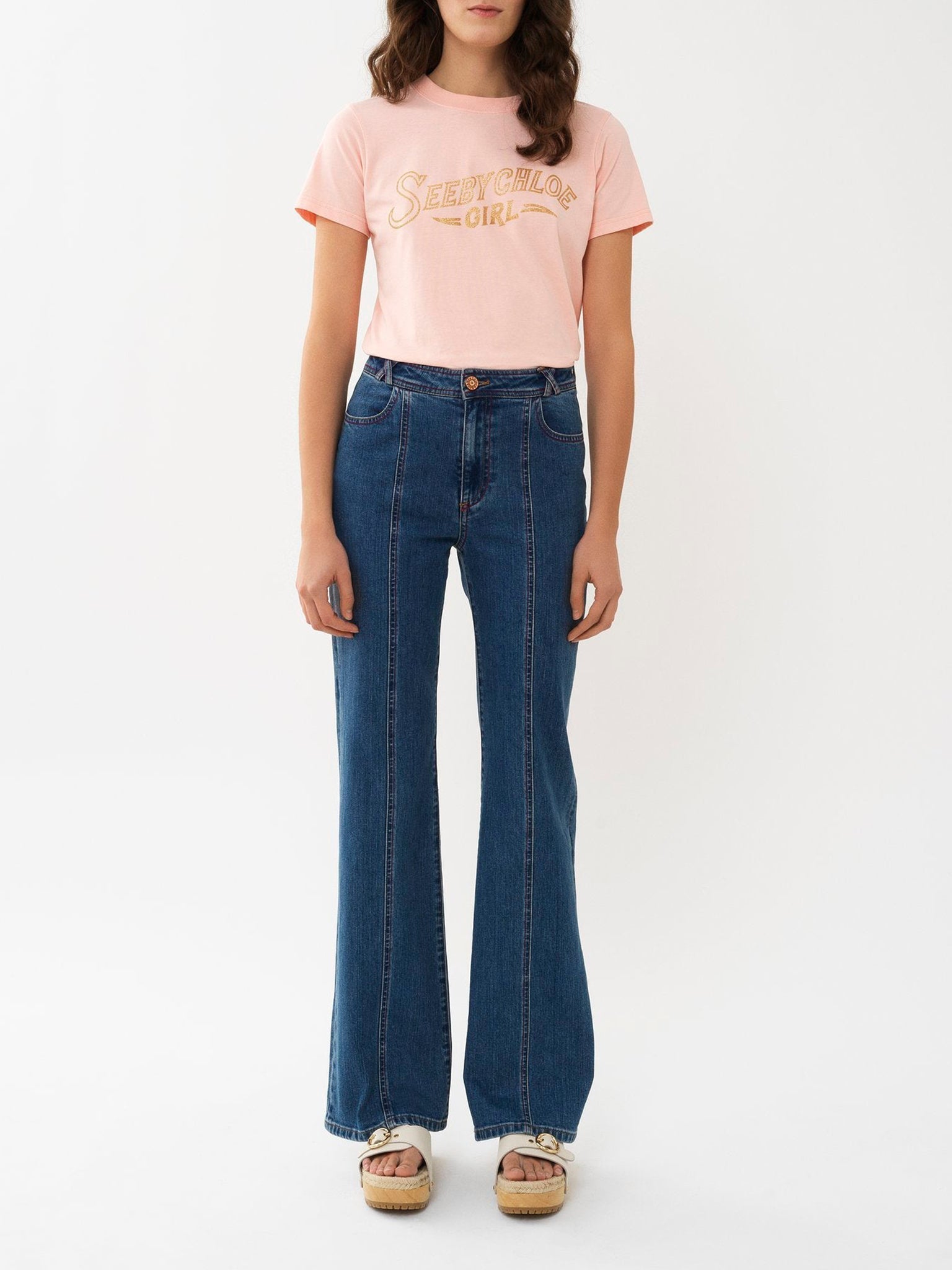 Pantalon droit - Paloma Blue
