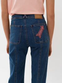 Pantalon droit - Paloma Blue