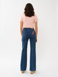 Pantalon droit - Paloma Blue