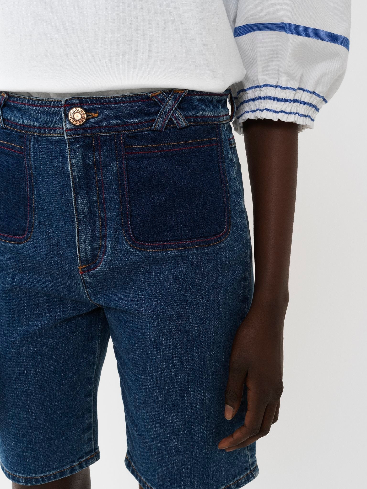 Bermuda en jean droit - Paloma Blue