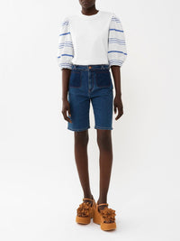 Bermuda en jean droit - Paloma Blue