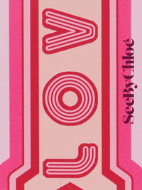 Coque See By Chloé pour iPhone 13 en cuir - Powder