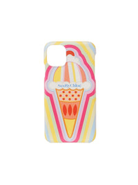 Coque See By Chloé pour iPhone 13 en cuir - Shady Blue