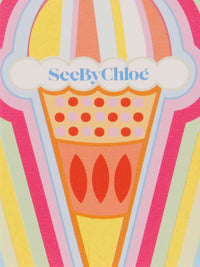 Coque See By Chloé pour iPhone 13 en cuir - Shady Blue