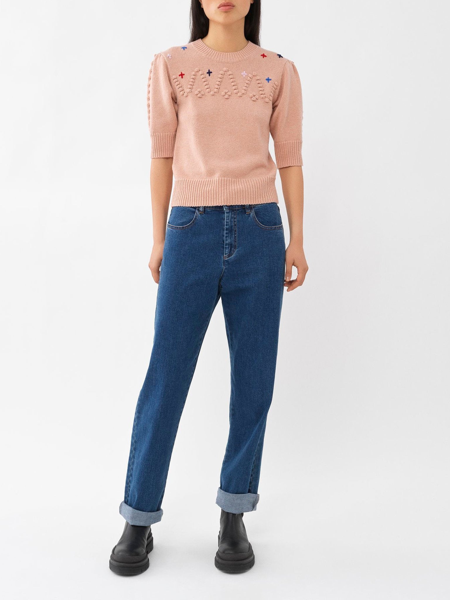 Pantalon fuselé classique - Shady Cobalt