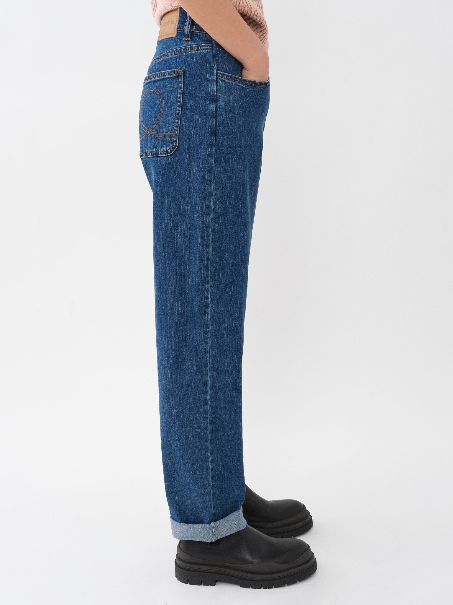 Pantalon fuselé classique - Shady Cobalt