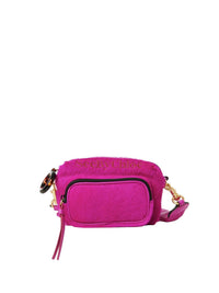 Sac Tilly en cuir - Fuchsia Purple