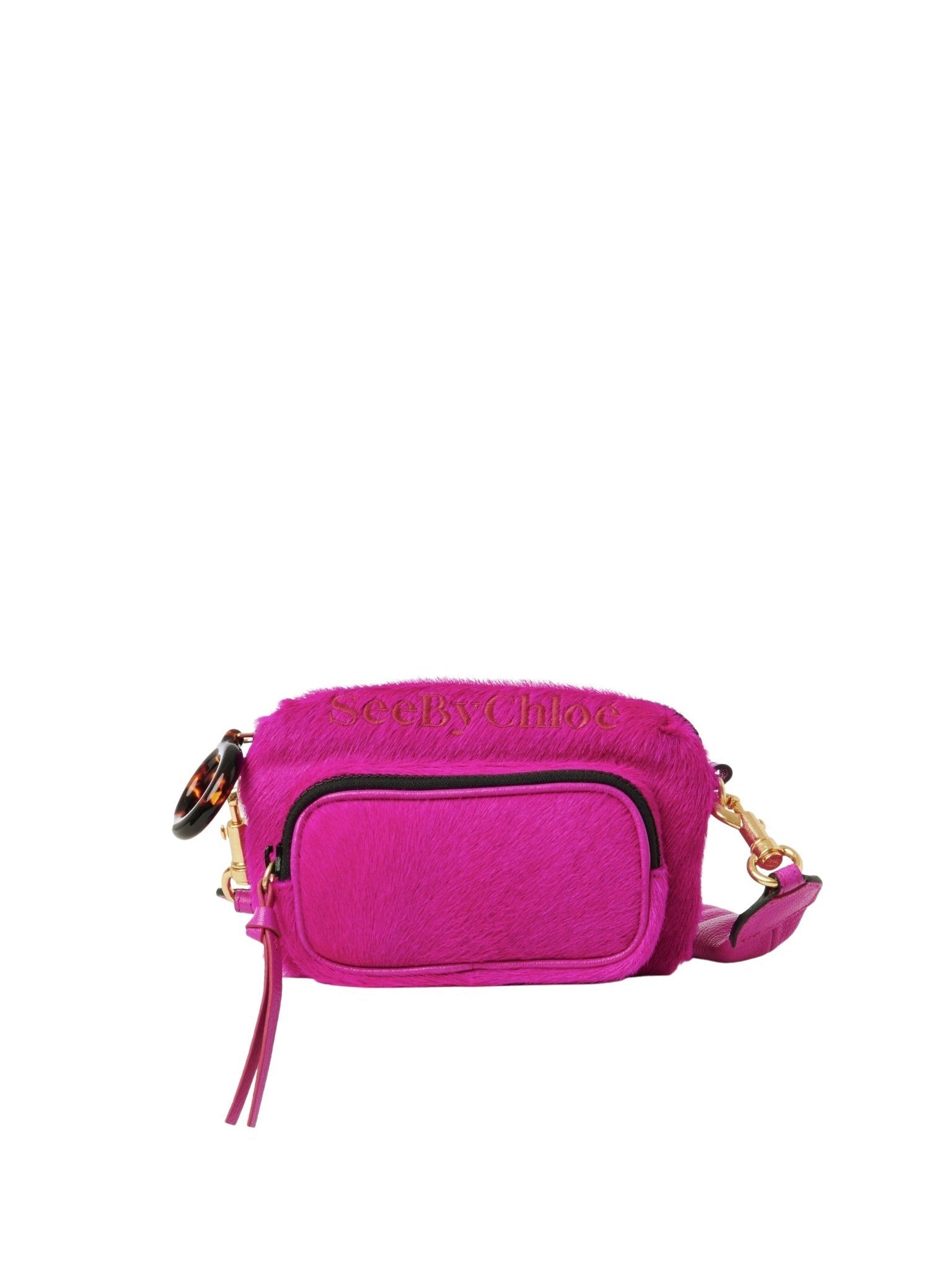 Sac Tilly en cuir - Fuchsia Purple