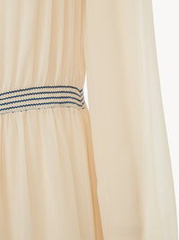Robe longue fluide - Antique White
