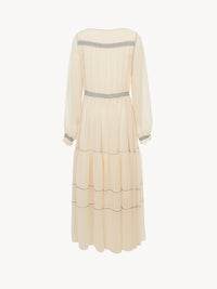 Robe longue fluide - Antique White