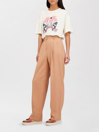 Pantalon large fuselé - Dusty Coral