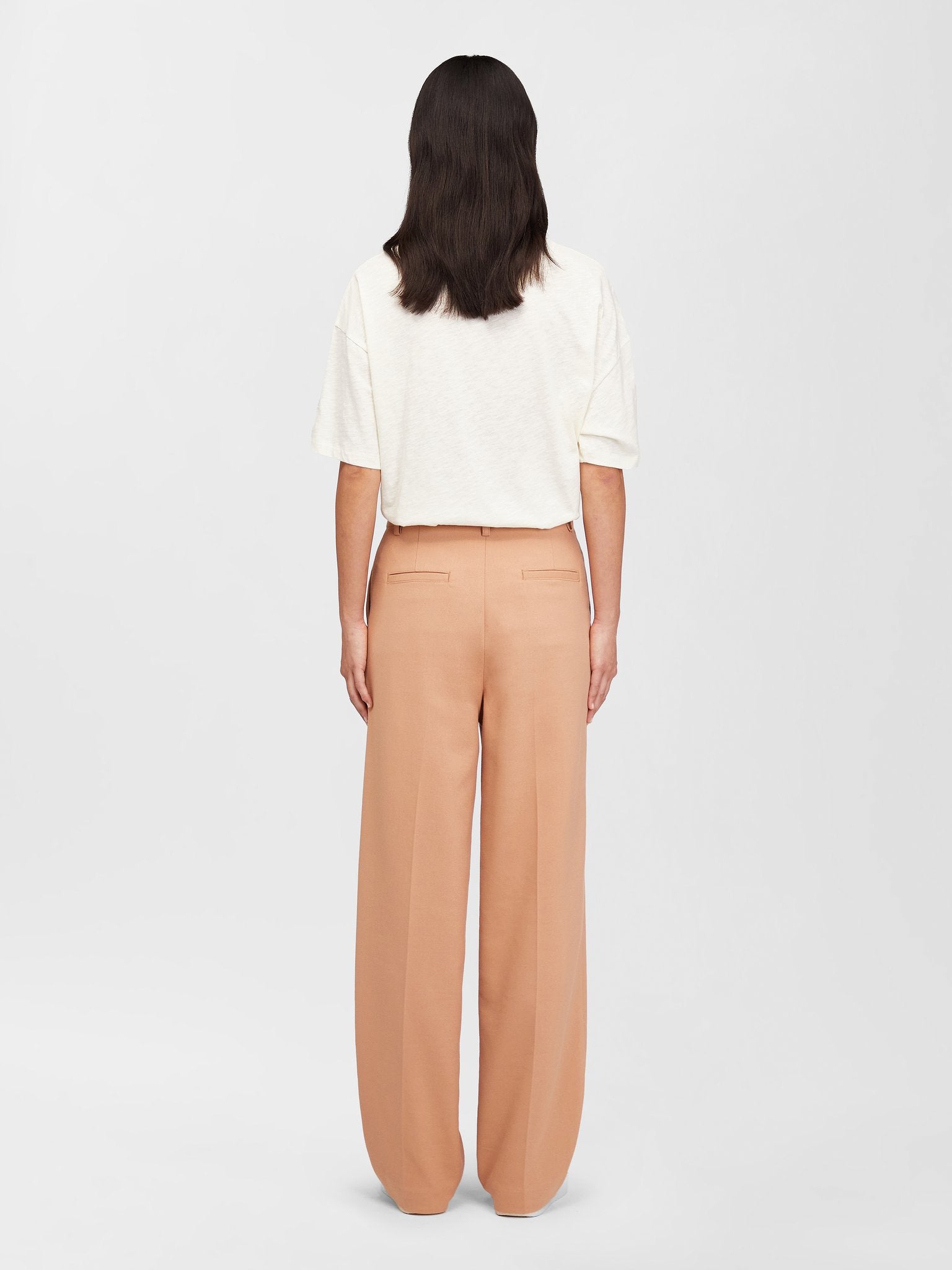 Pantalon large fuselé - Dusty Coral