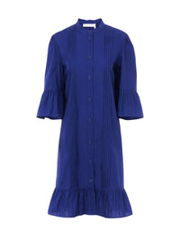Robe en popeline de coton biologique - Eau Des Abysses