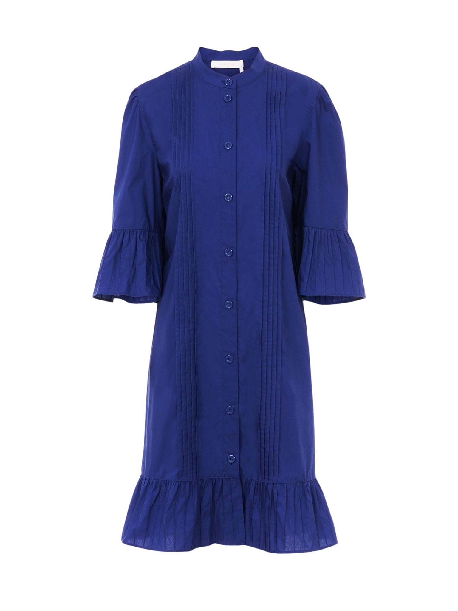 Robe en popeline de coton biologique - Eau Des Abysses
