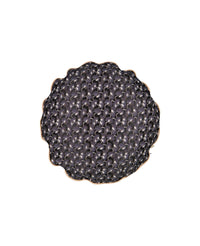Coussin Bomboloni à motifs - Noir
