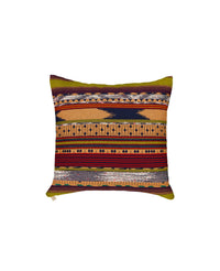 Coussin Viaggio - Vert et Rouge