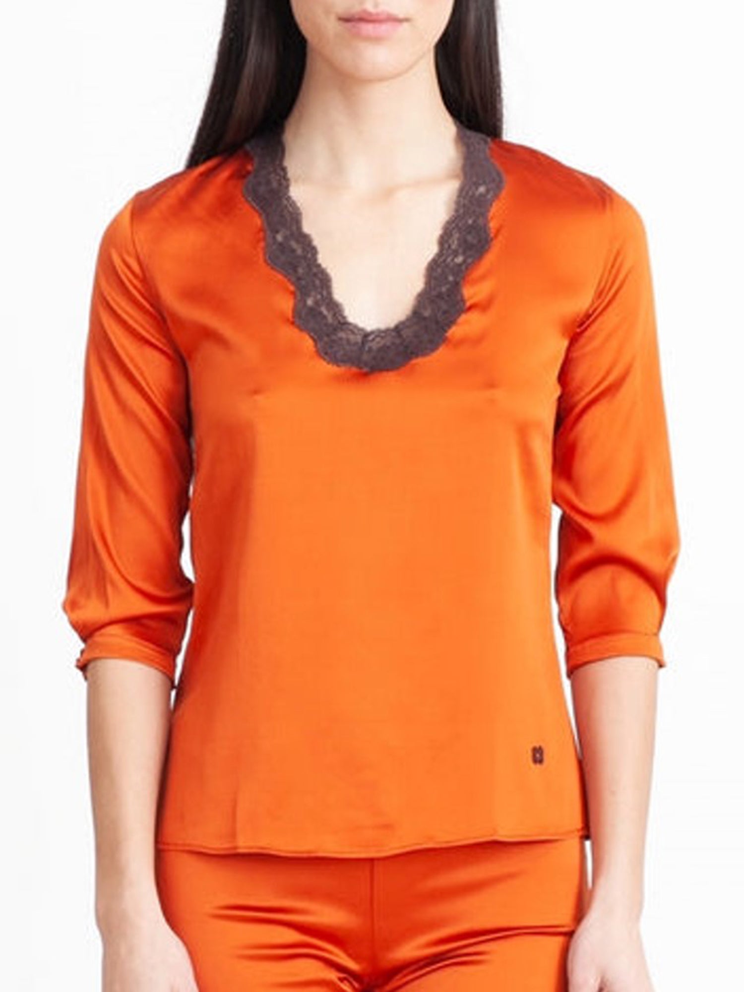 Blouse Les intemporels en soie - Baroko & Noir
