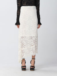 Jupe longue en transparence - Ivory