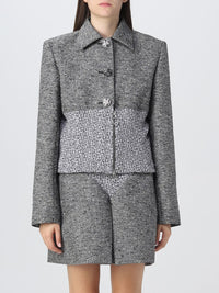 Veste structurée en laine - Black & White