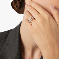 Bollicine rose gold & silver Ring - Rose Gold & Silver