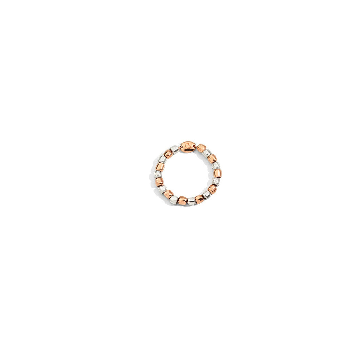 Granelli rose gold & sterling silver Ring - Rose Gold & Silver