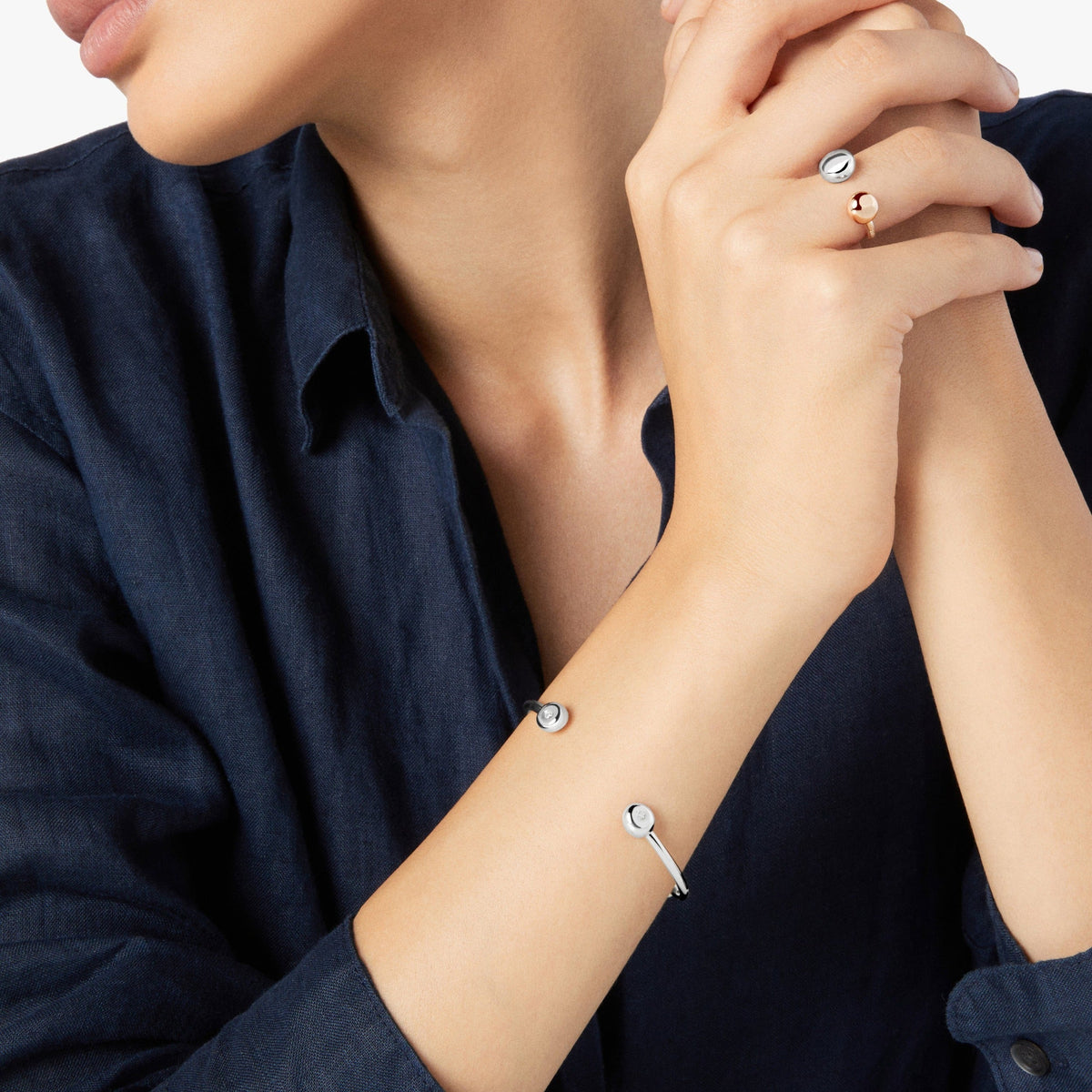 Pepita silver Bracelet - Silver