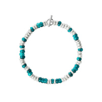 Rondelle silver Bracelet - Silver