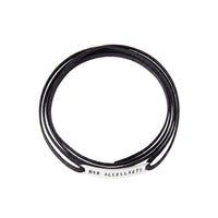 Sentimentale te.loscrivoio sterling silver Bracelet - Silver & Black