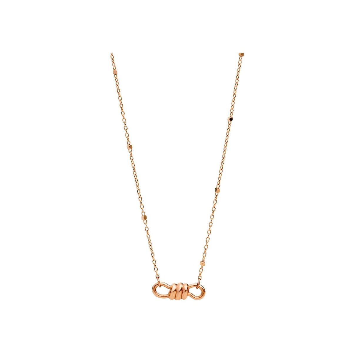 Nodo rose gold Necklace - Rose Gold
