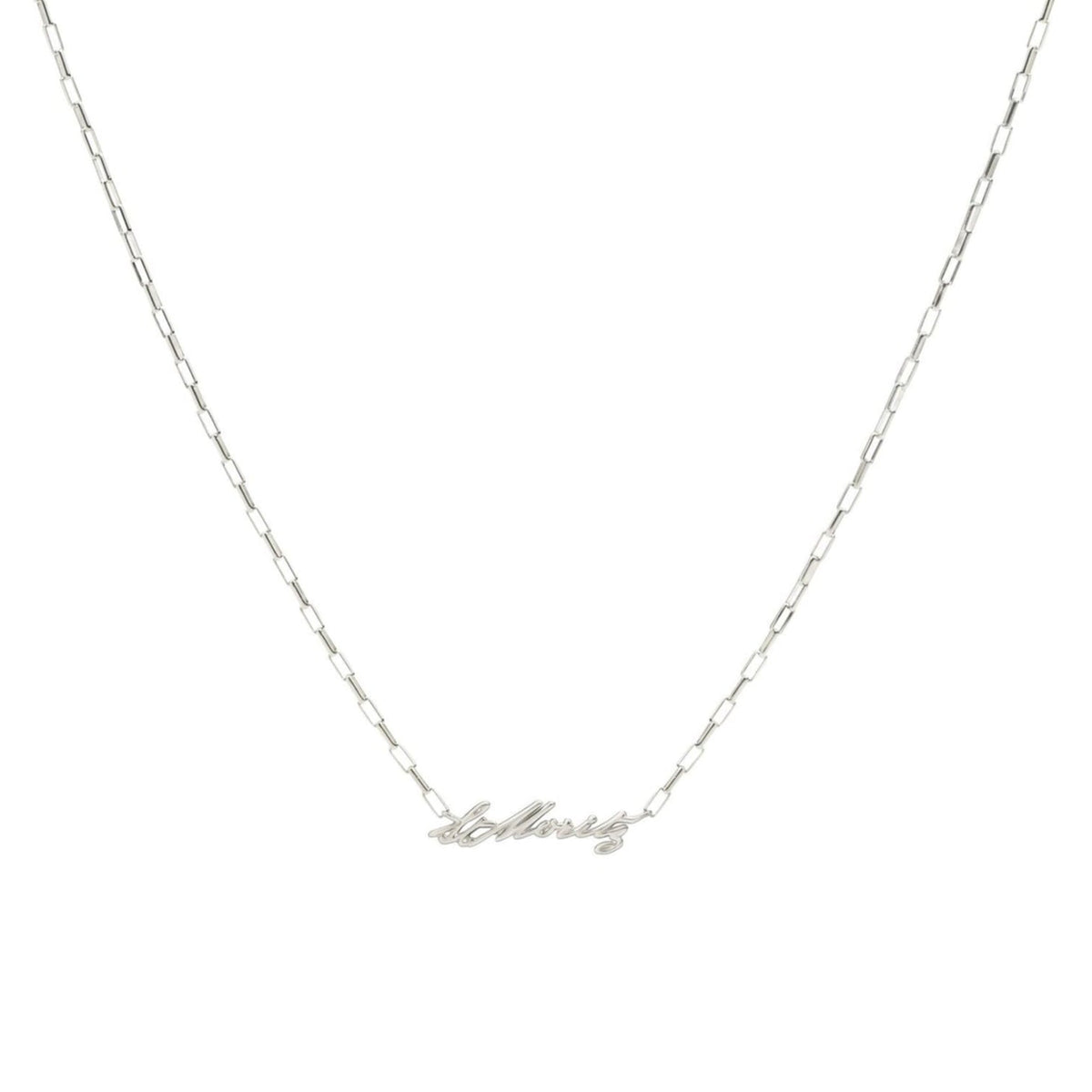 St moritz silver Necklace - Silver