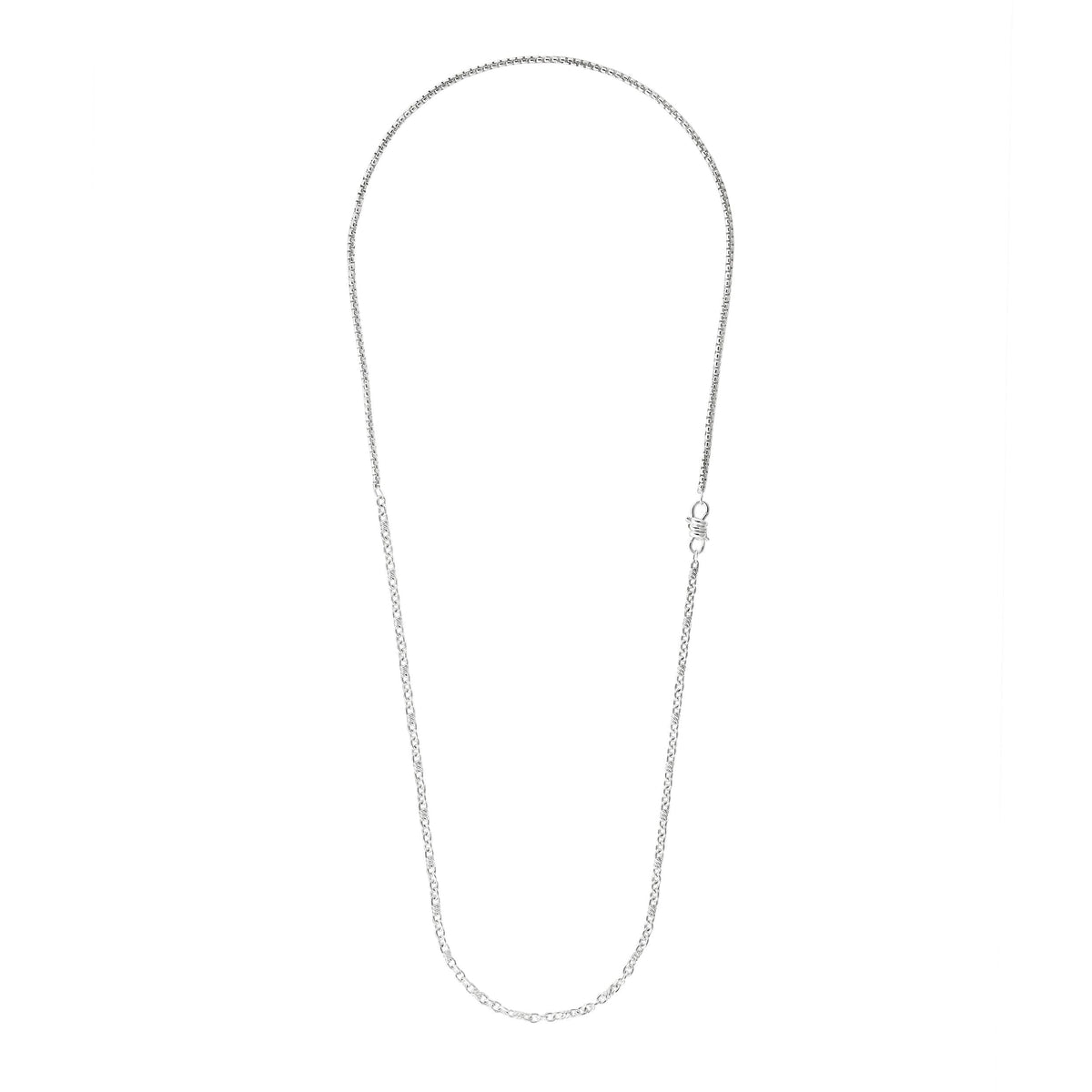 Nodo silver Necklace - Silver