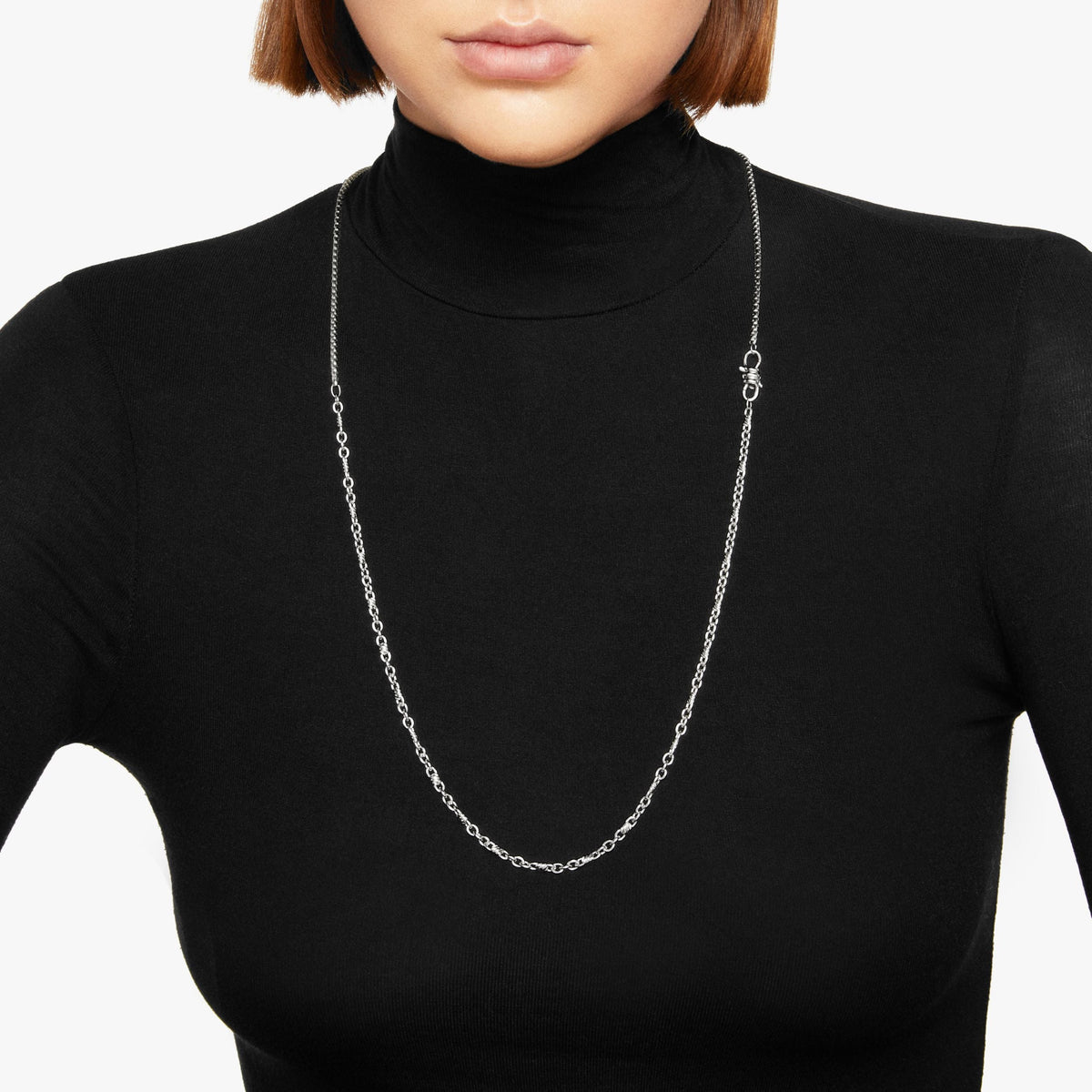 Nodo silver Necklace - Silver