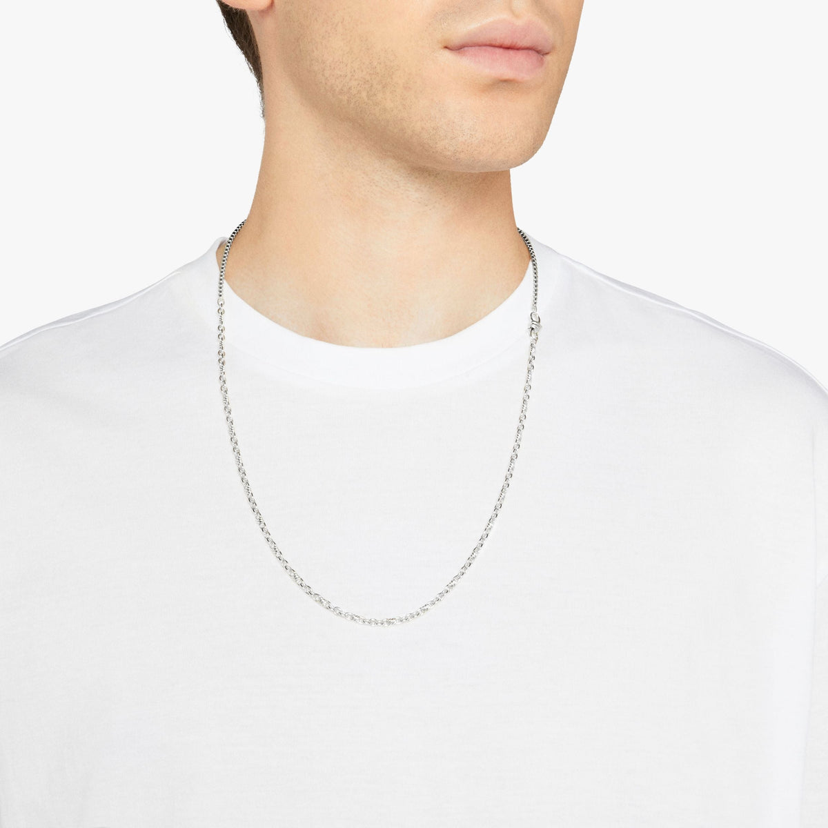 Nodo silver Necklace - Silver