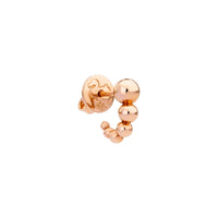 Bollicine rose gold Stud Half-pair Earring - Rose Gold