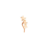 Crawler star rose gold Stud Half-pair Earring - Rose Gold