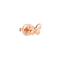 Butterfly rose gold Stud Half-pair Earring - Rose Gold