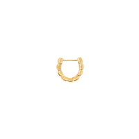Granelli yellow gold Half-pair Earring - Yellow Gold