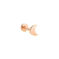 Luna labret rose gold Half-pair Earring - Rose Gold